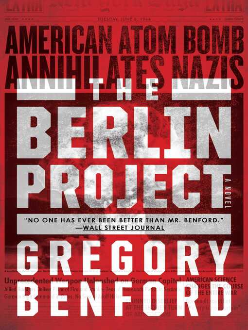 Title details for The Berlin Project by Gregory Benford - Wait list